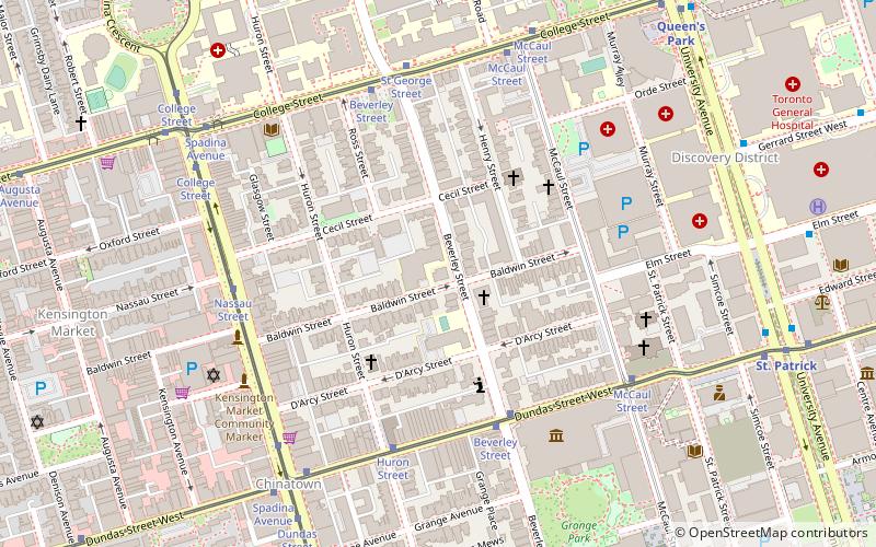 George Brown House location map