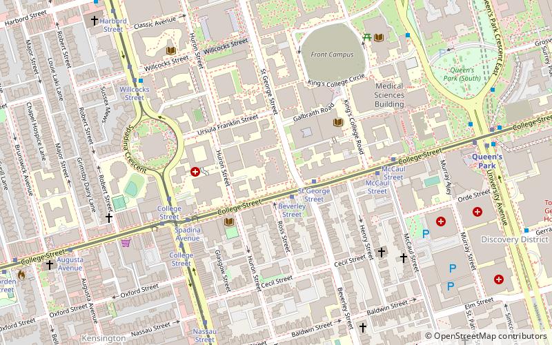 Koffler Student Centre location map