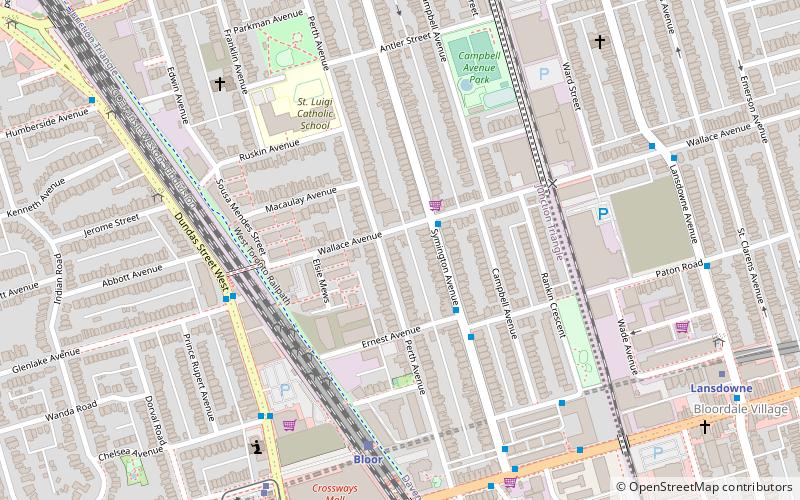 Junction Triangle location map