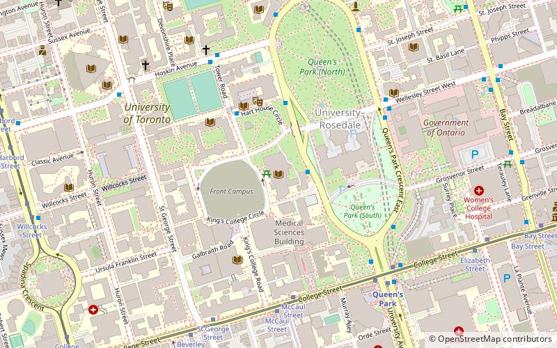 Gerstein Science Information Centre location map