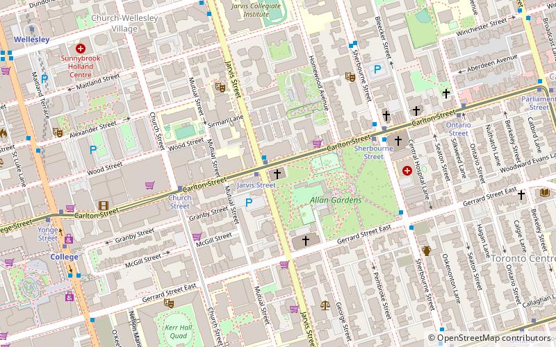 Grace Toronto Church location map