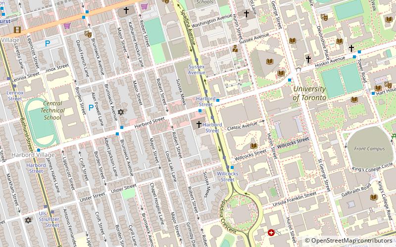 Knox Presbyterian Church location map