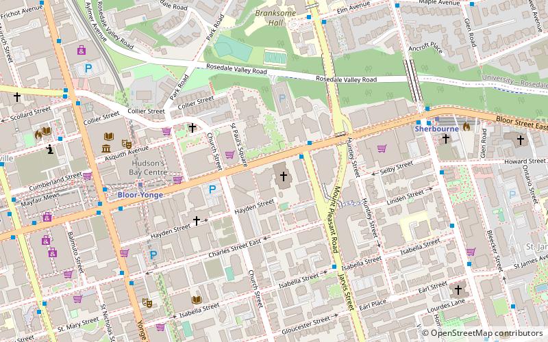 St. Paul's location map