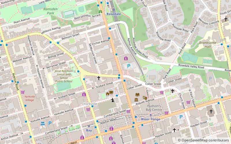 Masonic Temple location map