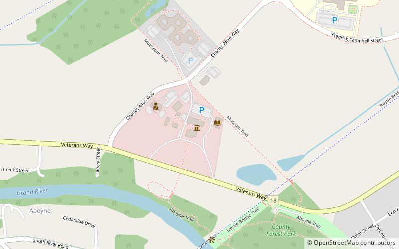 Wellington County Museum & Archives location map