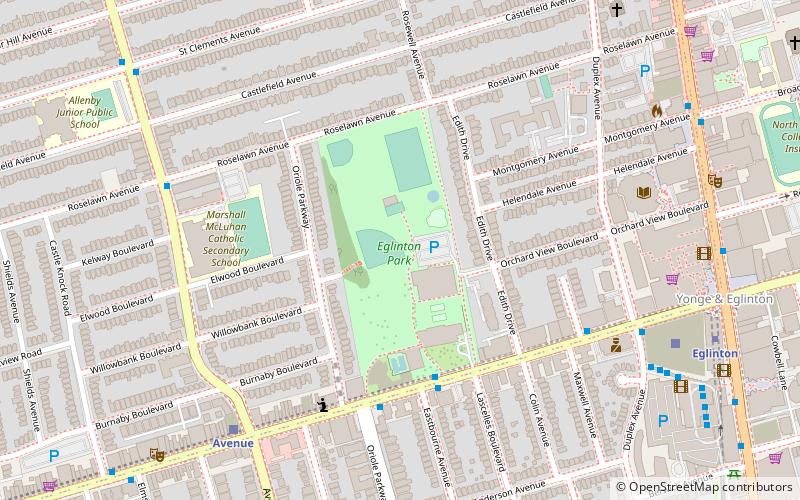 Eglinton Park location map