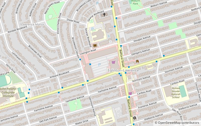 lawrence plaza toronto location map