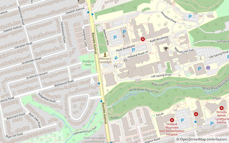 Bridle Path–Sunnybrook–York Mills location map