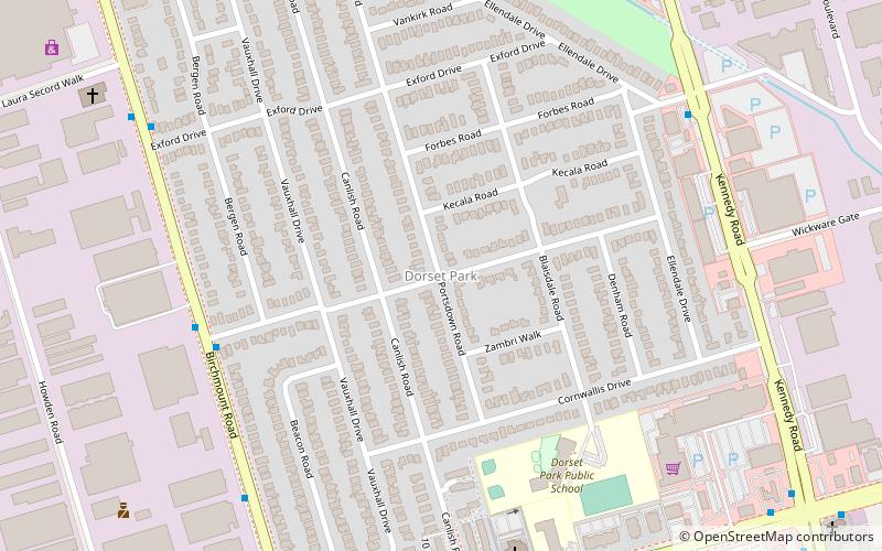 Dorset Park location map