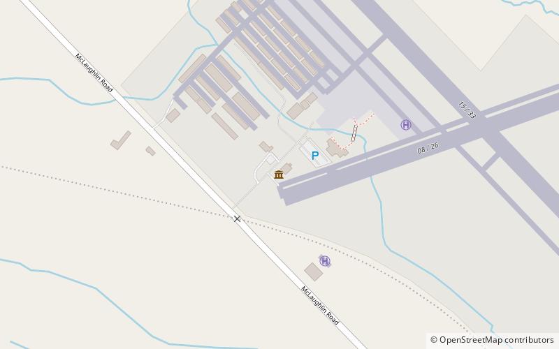 Great War Flying Museum location map