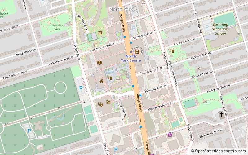 Mel Lastman Square location map