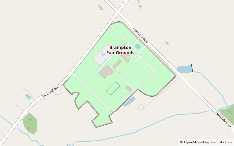 Brampton Fall Fair location map