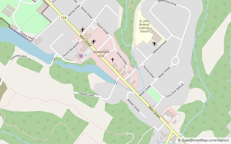 Erin location map