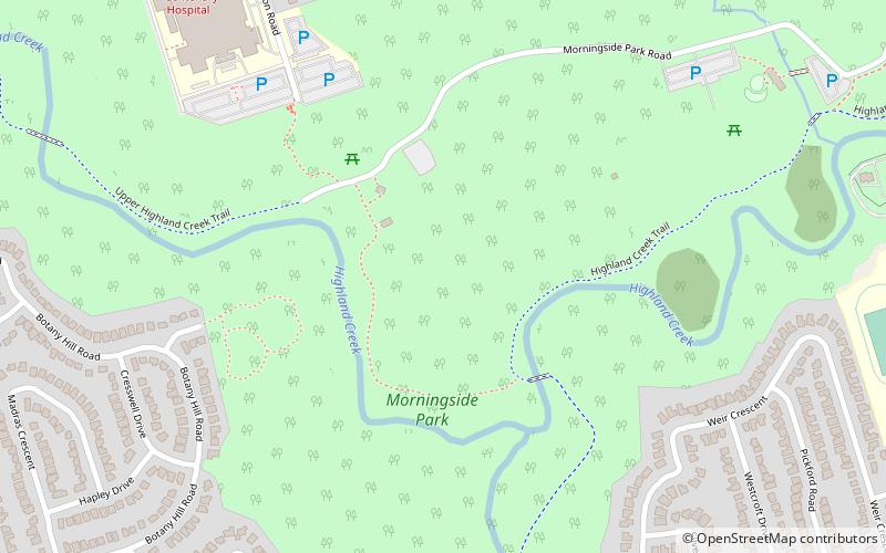 Morningside Park location map