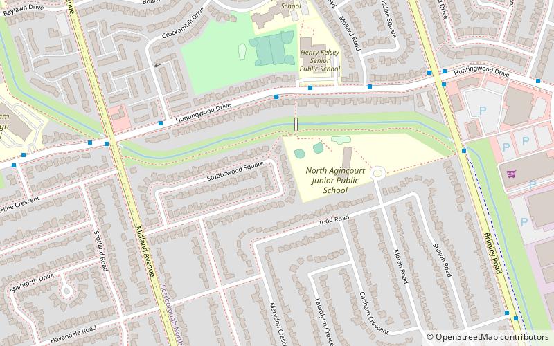 Markham location map