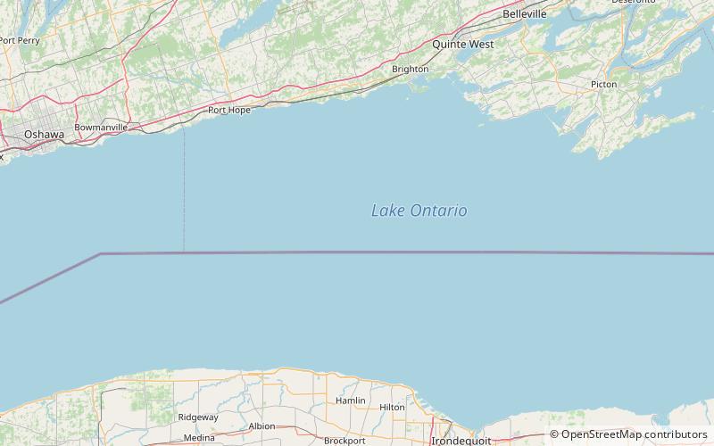 Lake Ontario location map
