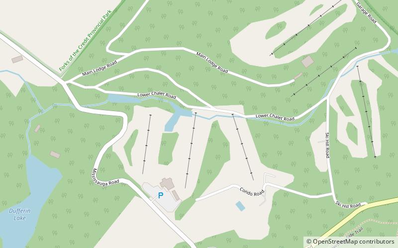 Caledon Ski Club location map