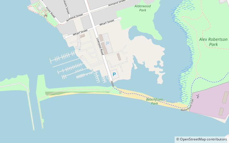 Frenchmans Bay Marina location map