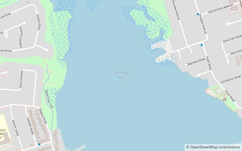 Frenchman's Bay location map