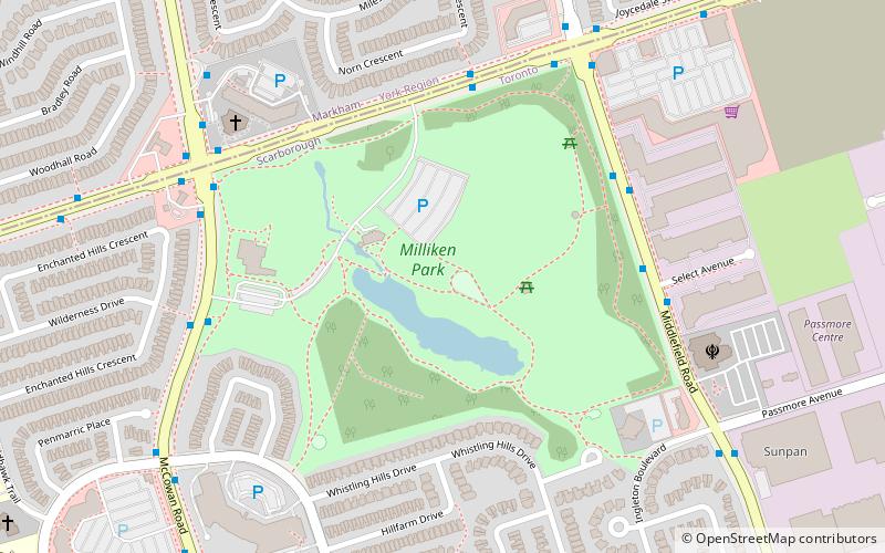Milliken Park location map