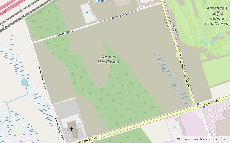 Durham Live location map