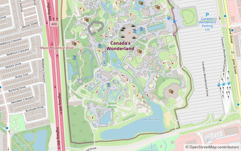 Freestyle Roller Coaster location map