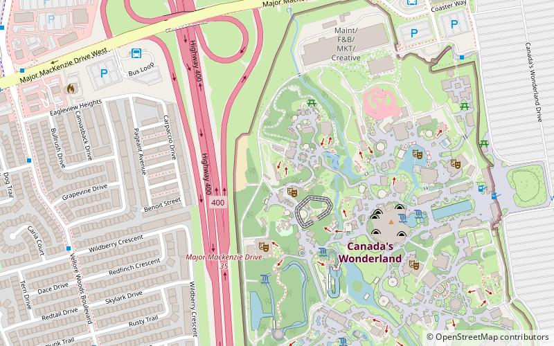 Ghoster Coaster location map