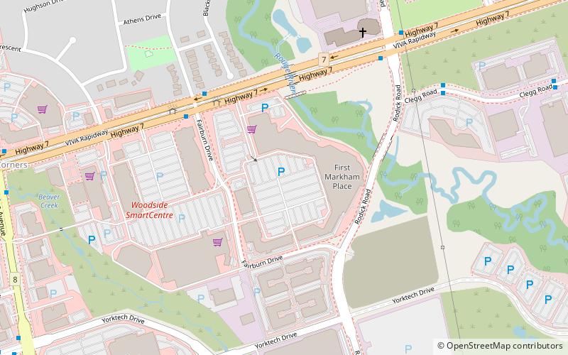 First Markham Place location map