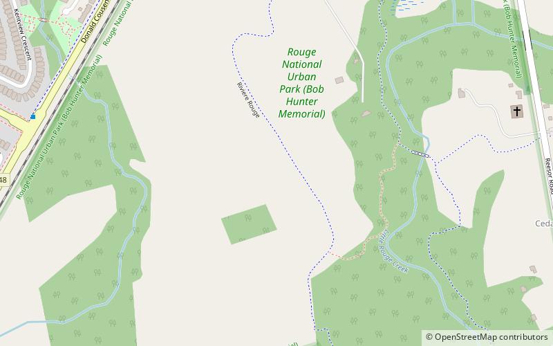 bob hunter memorial park markham location map