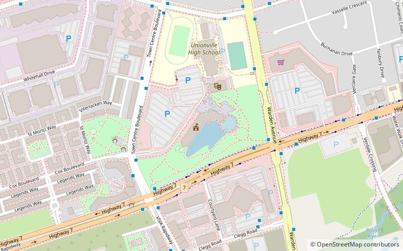 Markham Civic Centre location map