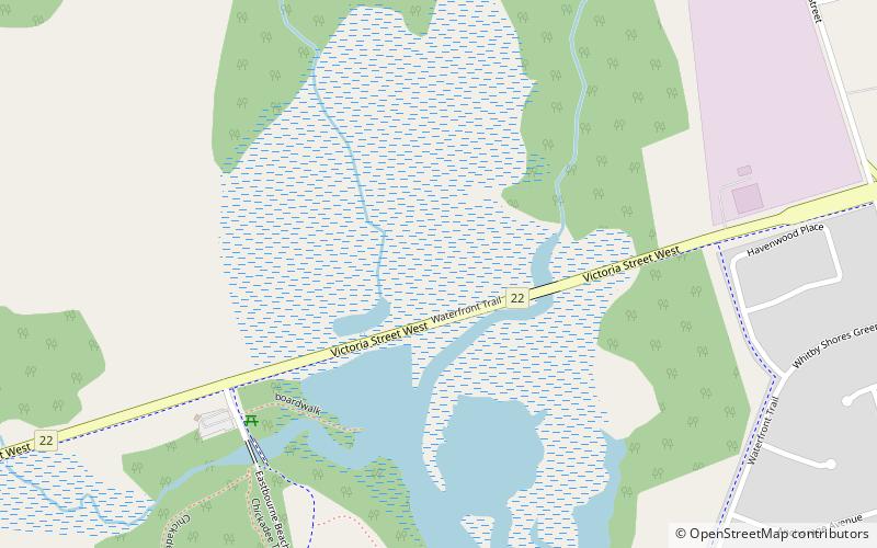 lynde shores conservation area whitby location map