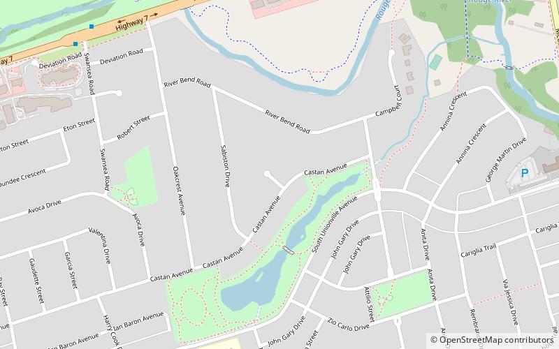 south unionville markham location map
