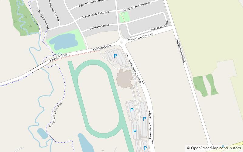 Ajax Downs location map