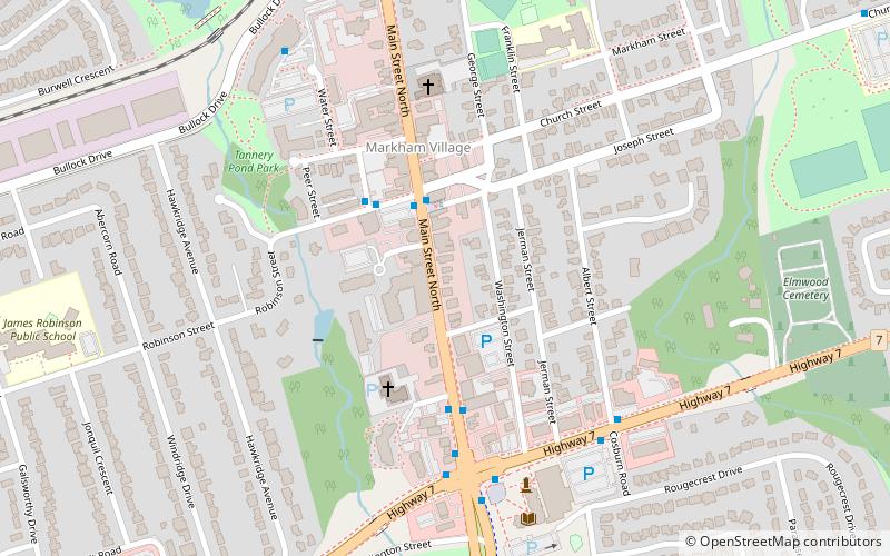 markham village location map
