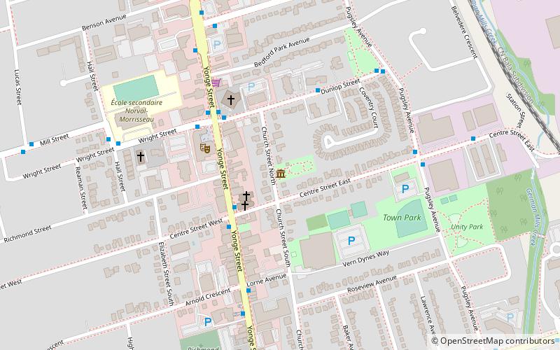 Richmond Hill Heritage Centre location map