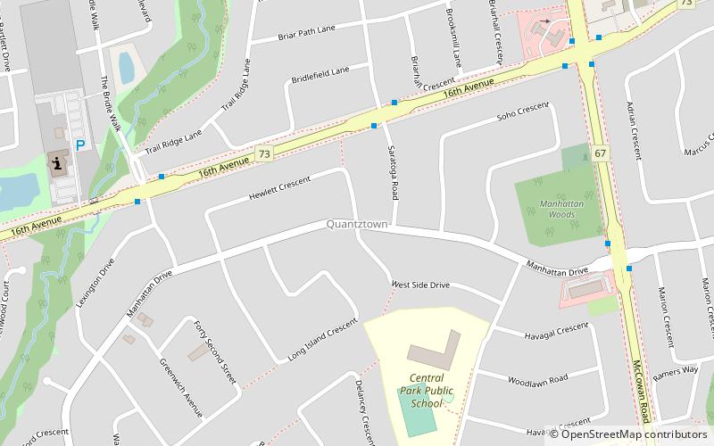 quantztown markham location map