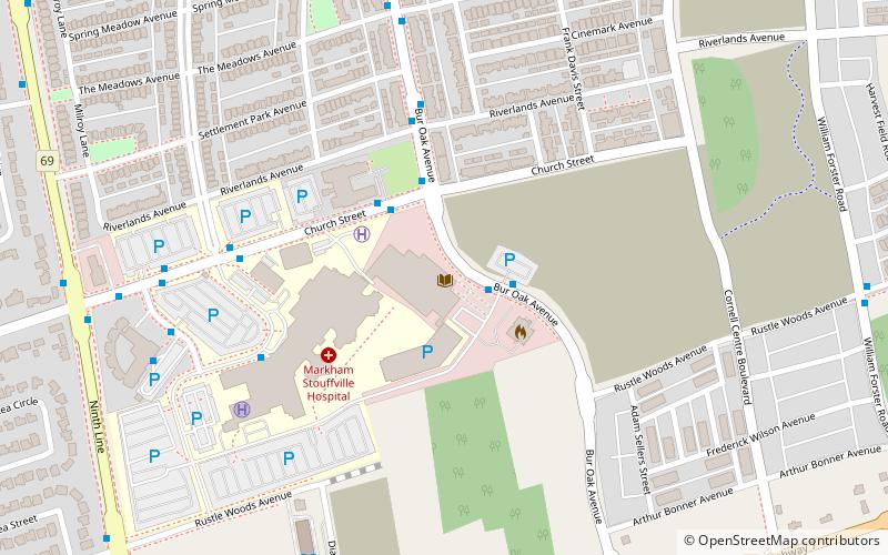 Cornell Community Centre & Library location map