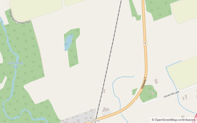Milnesville location map