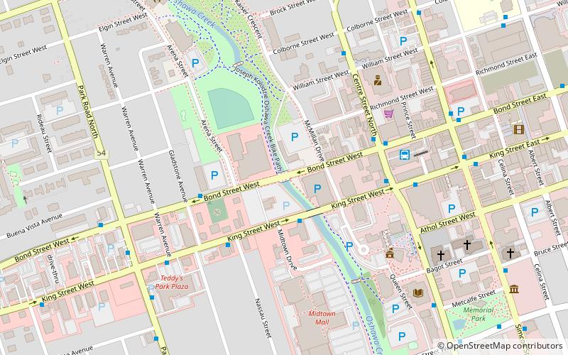 hambly arena oshawa location map