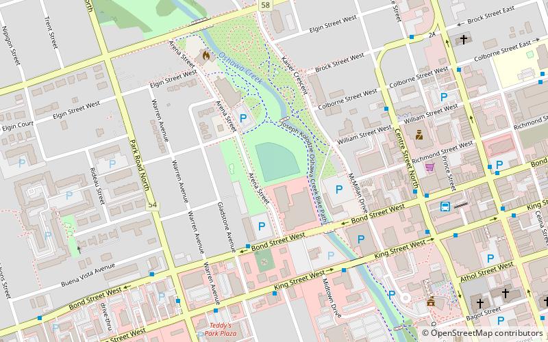 Kinsmen Stadium location map