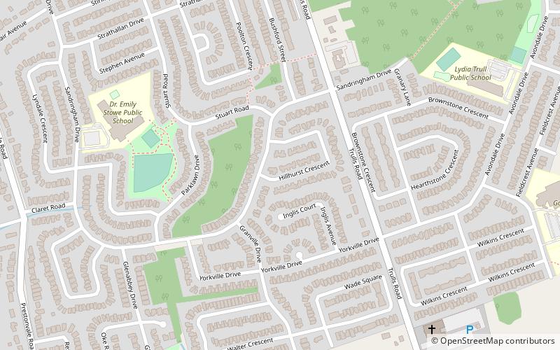 Courtice location map