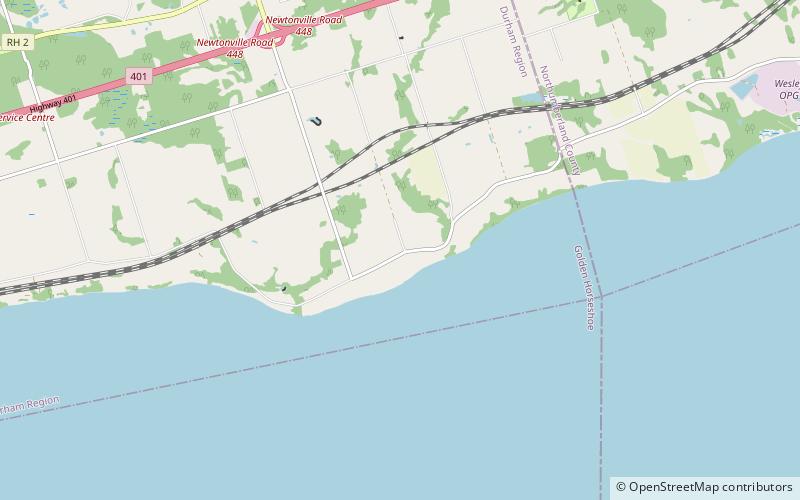 Port Granby location map