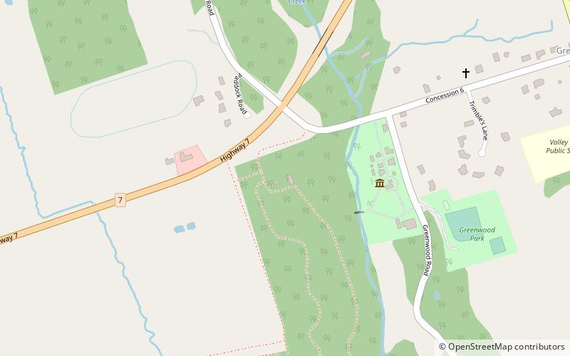 Pickering Museum Village location map