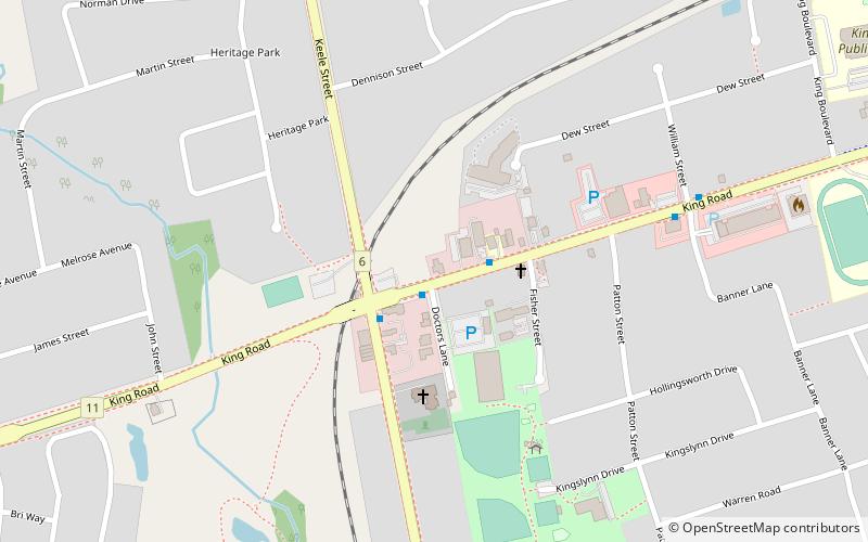 Oak Ridges—Markham location map