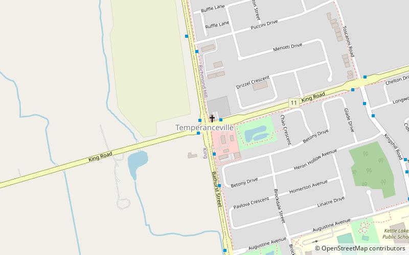 Temperanceville location map