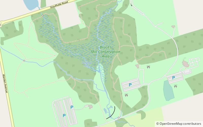 Bruce's Mill Conservation Area location map
