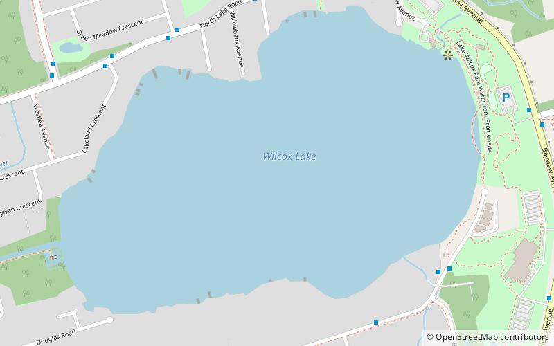 Wilcox Lake location map