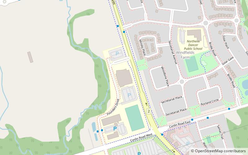 Campus Ice Centre location map