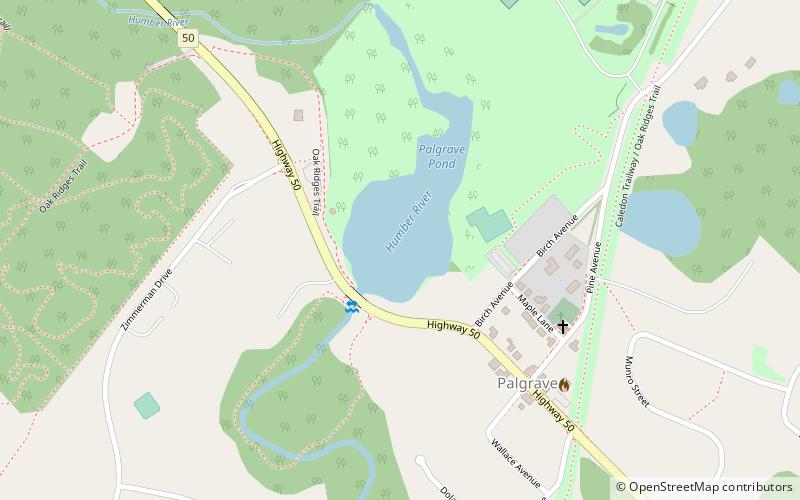 Palgrave Pond location map