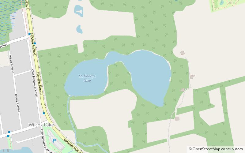 Lake St. George location map